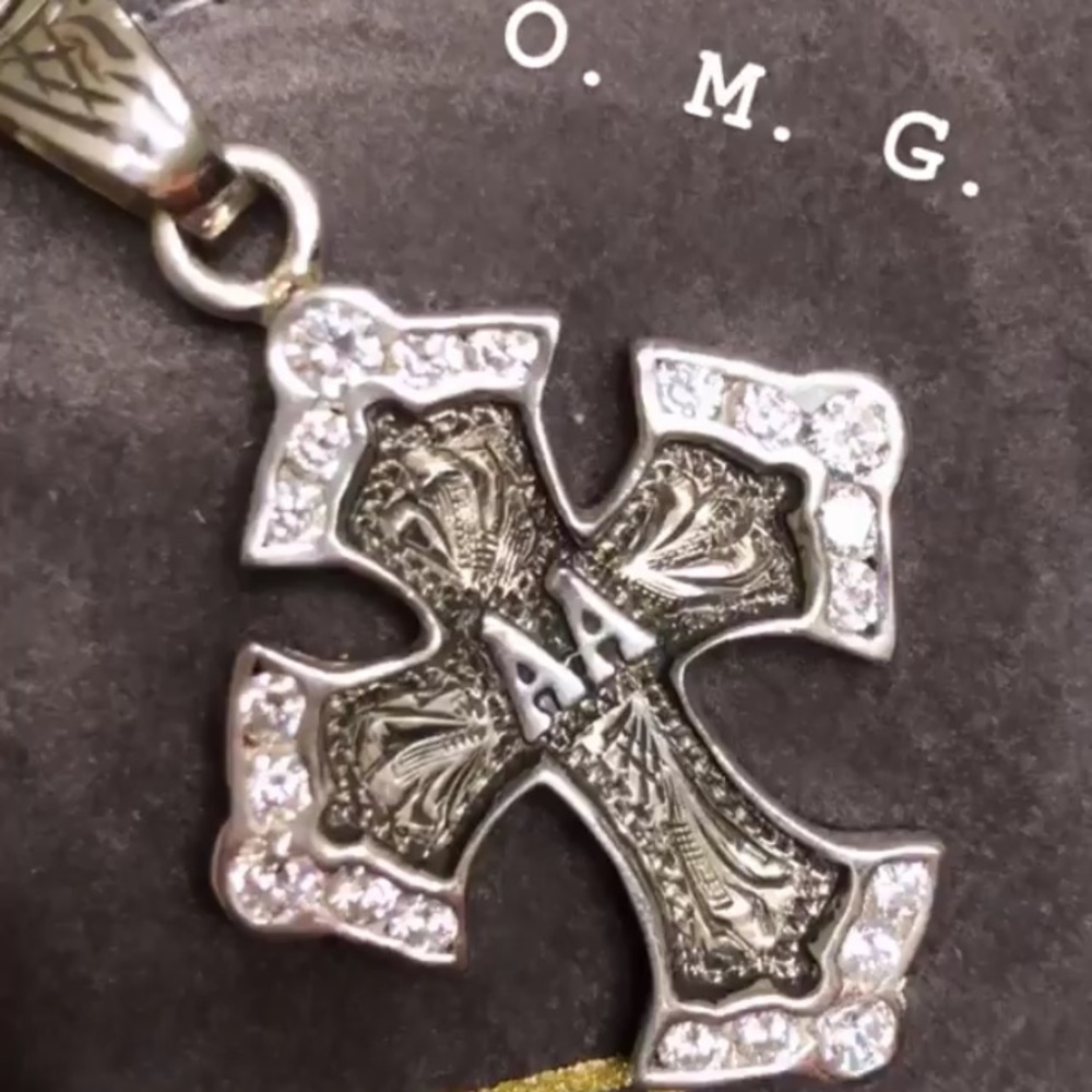 Custom Hyo Cross Pendant